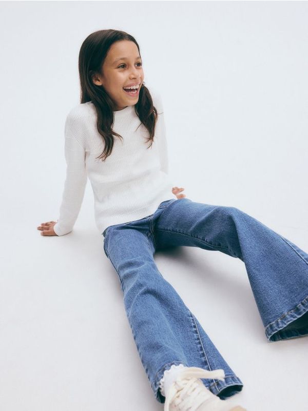 Reserved Reserved - GIRLS` JEANS TROUSERS - plavo