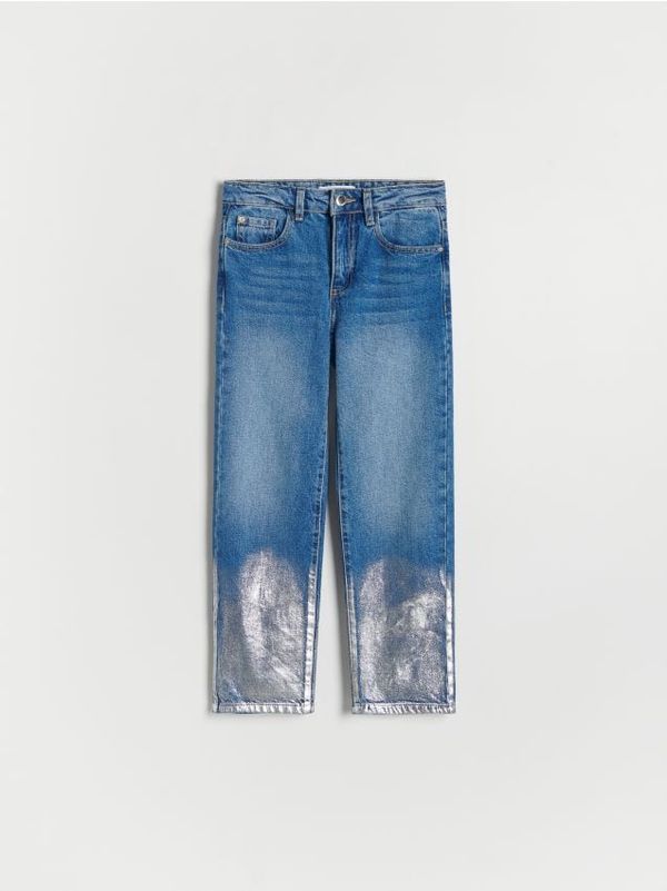 Reserved Reserved - GIRLS` JEANS TROUSERS - plavo