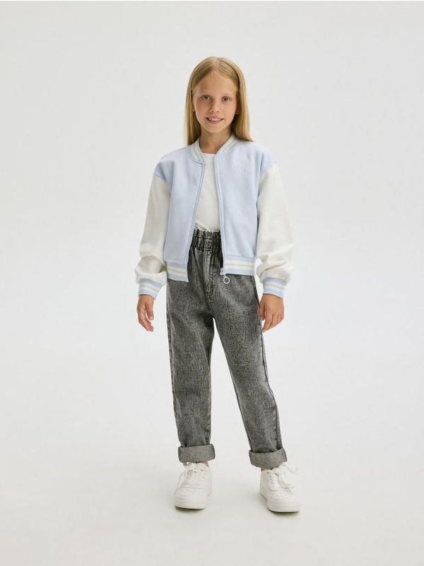 Reserved Reserved - GIRLS` JOGGING TOP - bljedoplavo