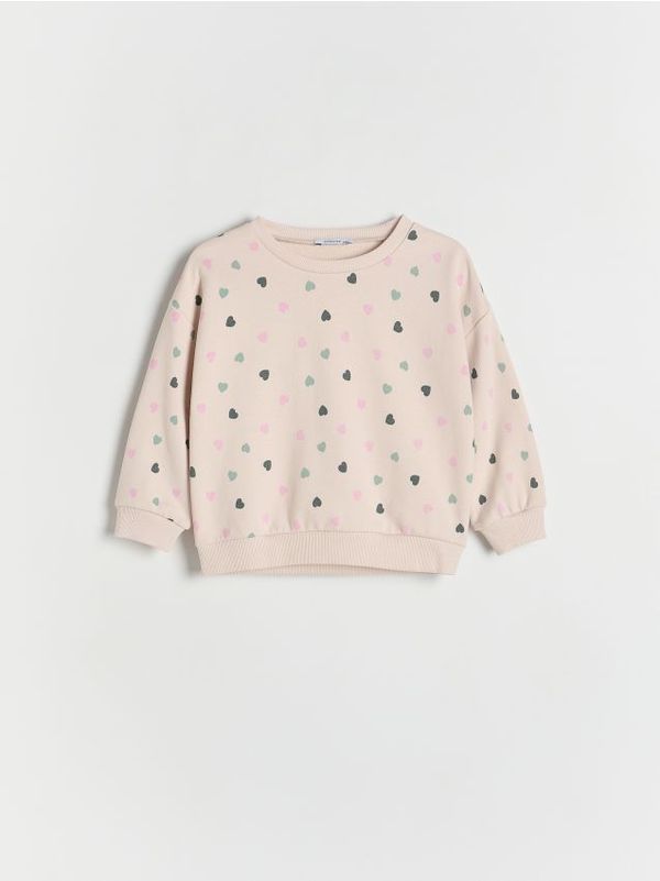 Reserved Reserved - GIRLS` JOGGING TOP - boja kože