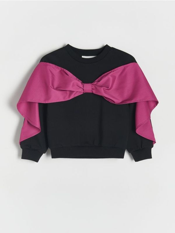 Reserved Reserved - GIRLS` JOGGING TOP - crno