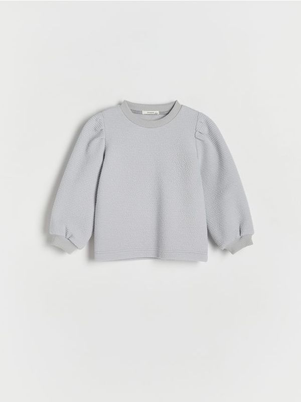 Reserved Reserved - GIRLS` JOGGING TOP - svijetlo siva