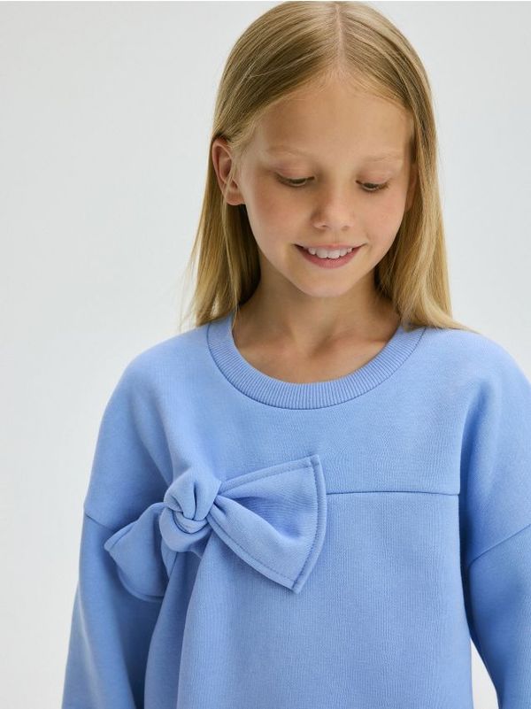 Reserved Reserved - GIRLS` JOGGING TOP - svjetloplavo