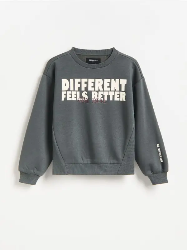 Reserved Reserved - GIRLS` JOGGING TOP - zelena