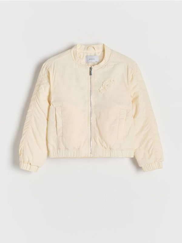 Reserved Reserved - GIRLS` OUTER JACKET - krem