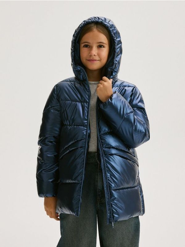 Reserved Reserved - GIRLS` OUTER JACKET - mornarsko plava