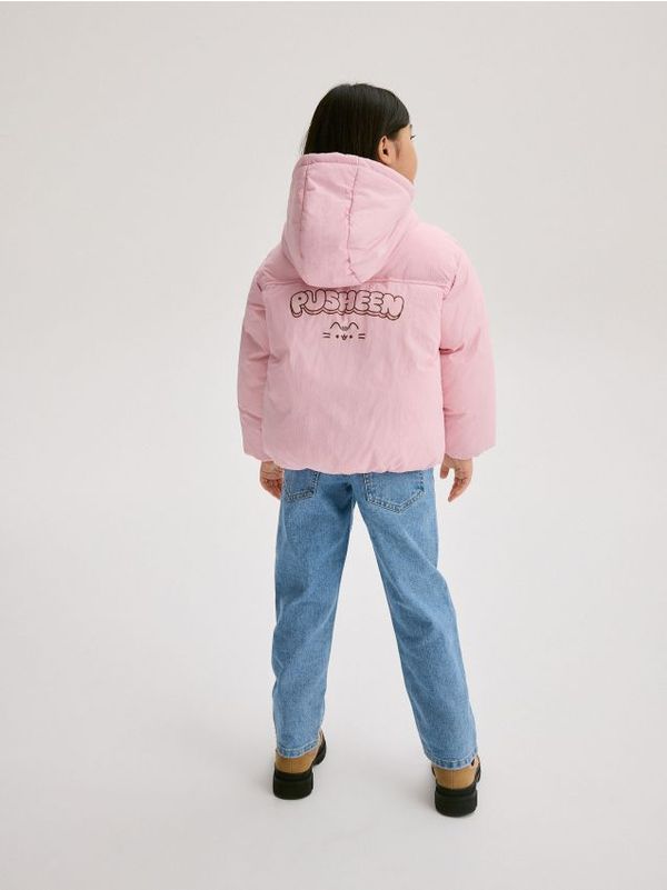 Reserved Reserved - GIRLS` OUTER JACKET - ružičasta