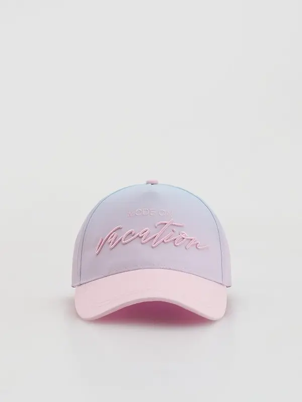 Reserved Reserved - GIRLS` PEAKED CAP - šaren