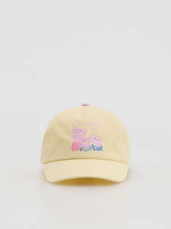 Reserved Reserved - GIRLS` PEAKED CAP - svjetložuto