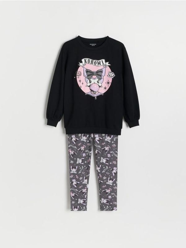 Reserved Reserved - GIRLS` PYJAMA - crno