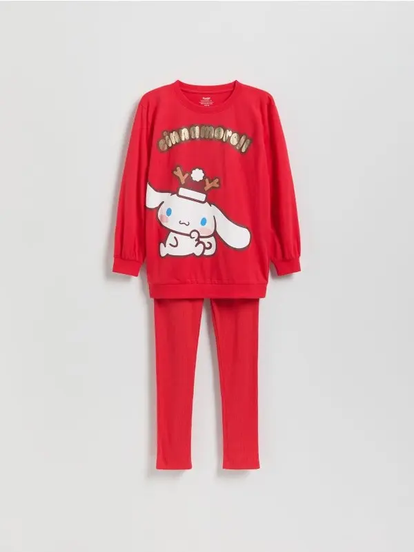 Reserved Reserved - GIRLS` PYJAMA - crvena