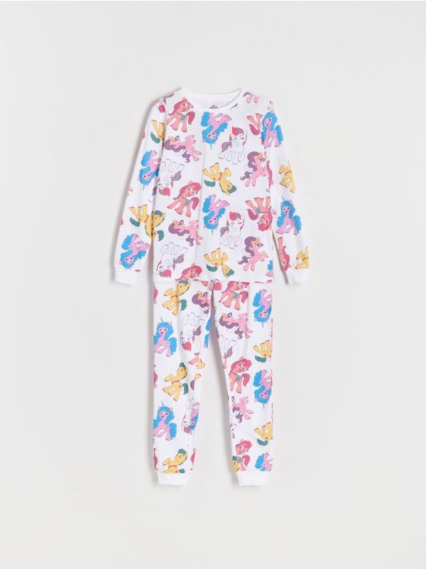 Reserved Reserved - GIRLS` PYJAMA - krem