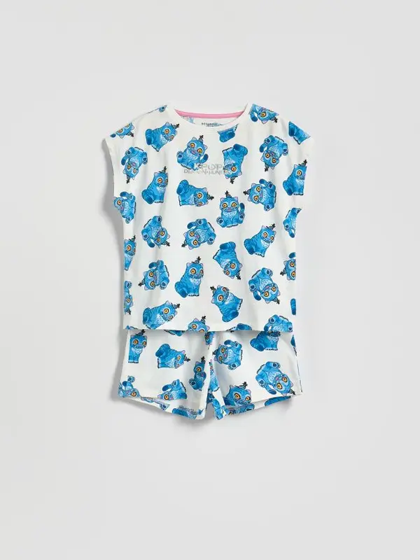 Reserved Reserved - GIRLS` PYJAMA - krem