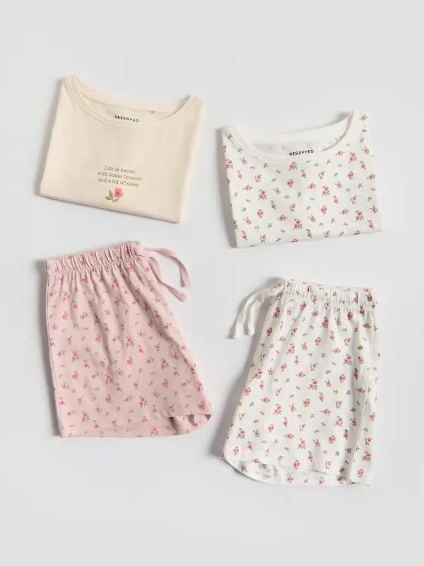 Reserved Reserved - GIRLS` PYJAMA - šaren