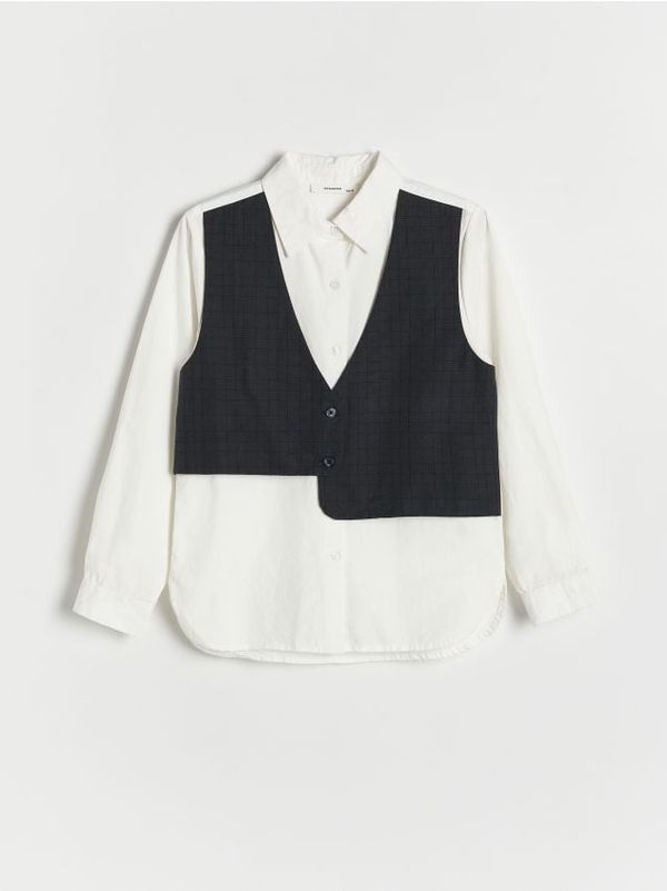 Reserved Reserved - GIRLS` SHIRT - bijela