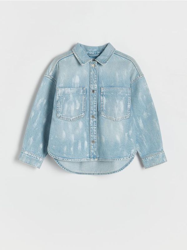 Reserved Reserved - GIRLS` SHIRT - plava