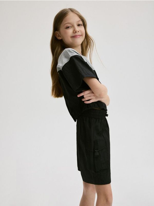 Reserved Reserved - GIRLS` SHORTS - crno