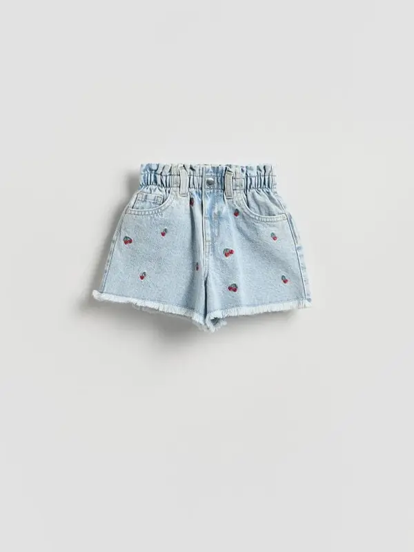 Reserved Reserved - GIRLS` SHORTS - plava