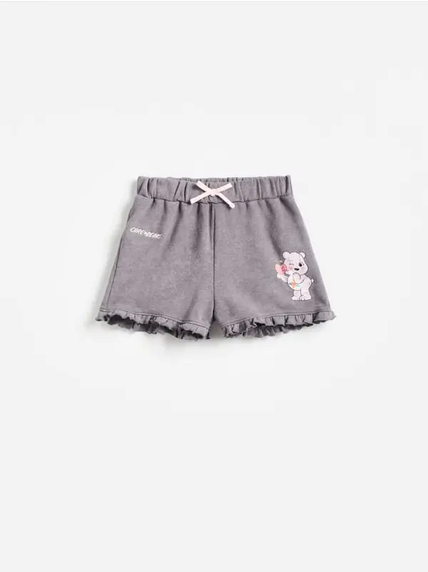 Reserved Reserved - GIRLS` SHORTS - tamnosivo