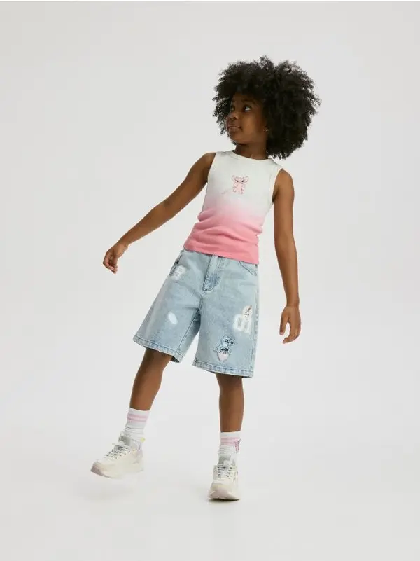 Reserved Reserved - GIRLS` SINGLET - šaren