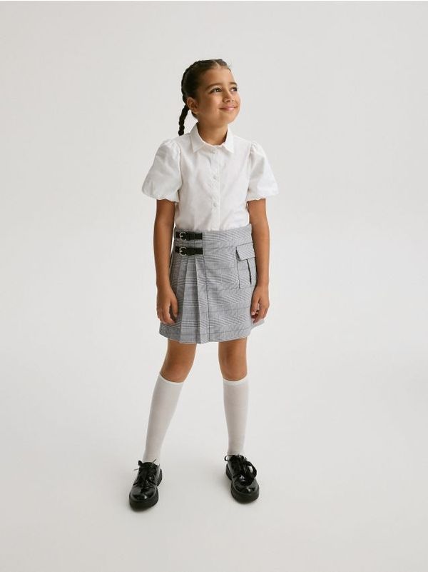 Reserved Reserved - GIRLS` SKIRT - light grey
