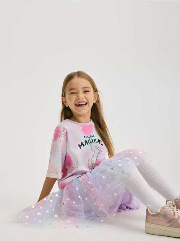 Reserved Reserved - GIRLS` SKIRT - šaren