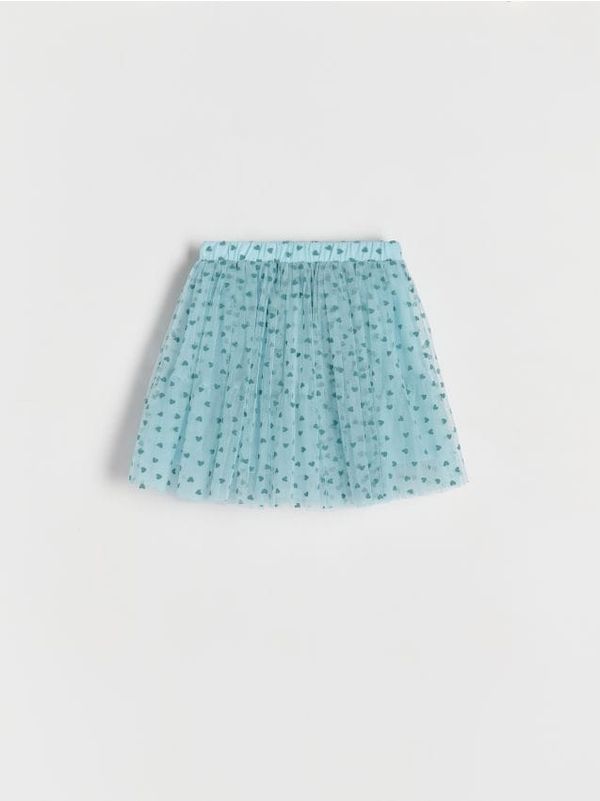 Reserved Reserved - GIRLS` SKIRT - svjetlotirkizno