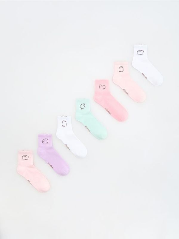 Reserved Reserved - GIRLS` SOCKS MULTI - šaren