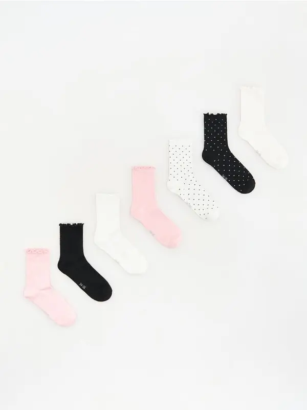 Reserved Reserved - GIRLS` SOCKS MULTI - šaren