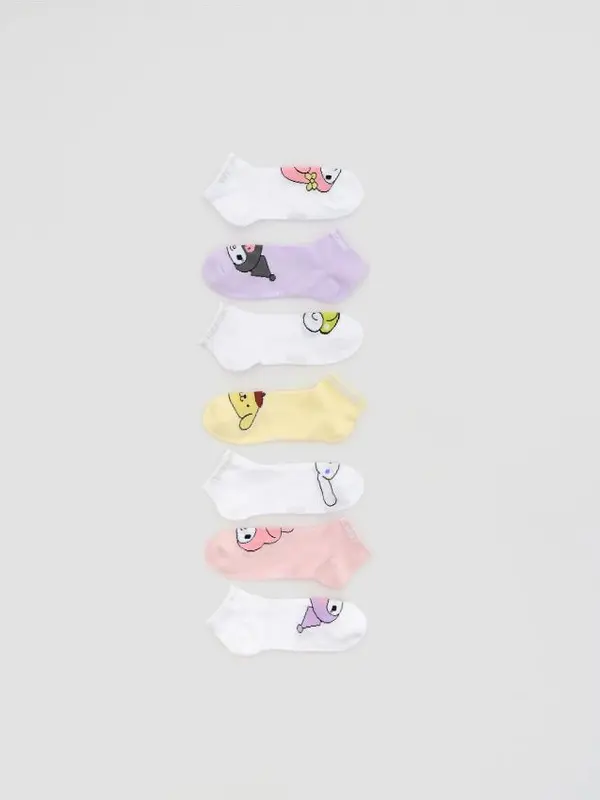 Reserved Reserved - GIRLS` SOCKS MULTI - šaren