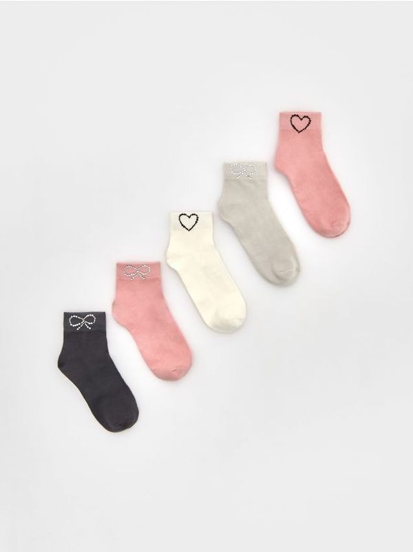 Reserved Reserved - GIRLS` SOCKS MULTI - šaren