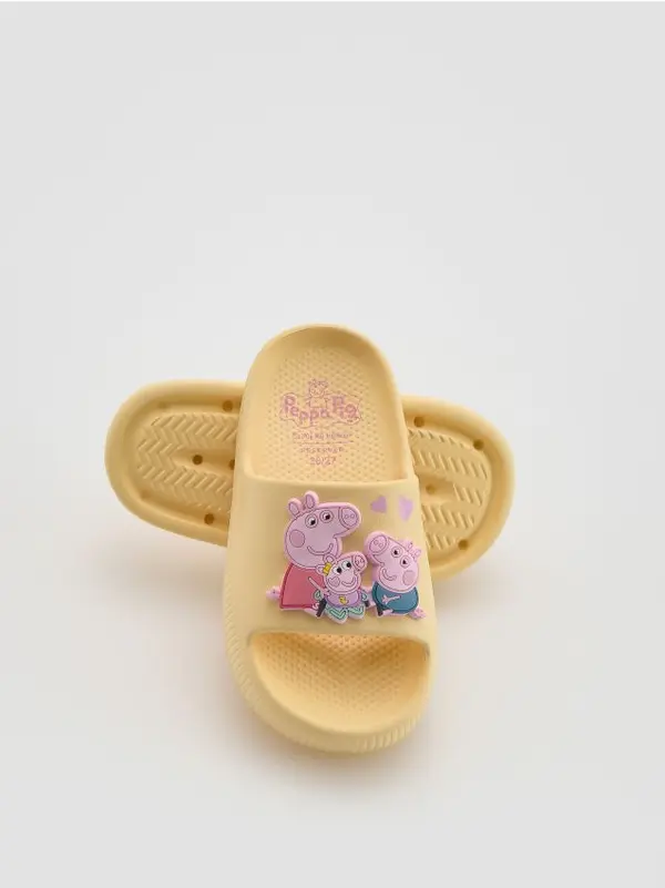Reserved Reserved - GIRLS` STRAPPY SANDALS - svjetložuto