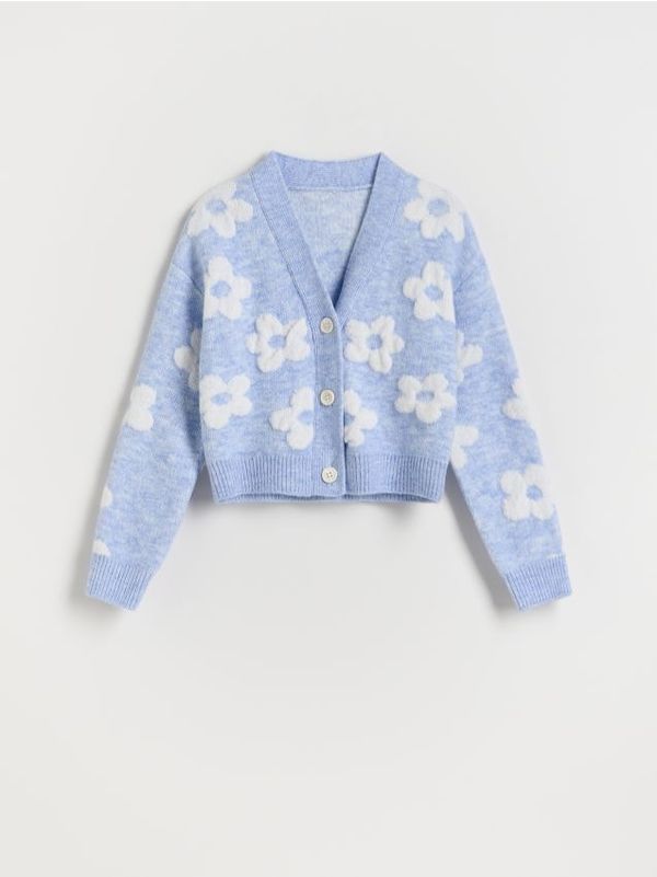 Reserved Reserved - GIRLS` SWEATER - bljedoplavo