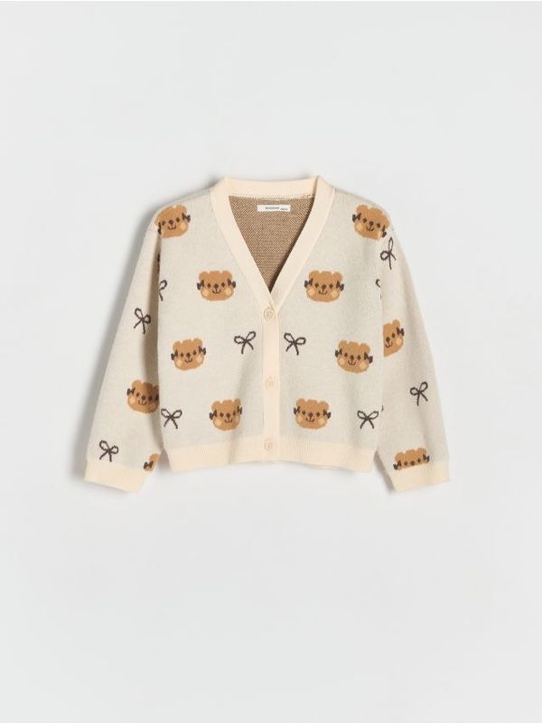 Reserved Reserved - GIRLS` SWEATER - šaren