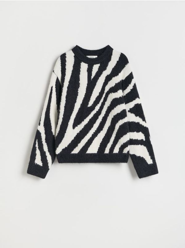 Reserved Reserved - GIRLS` SWEATER - šaren