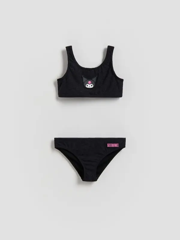 Reserved Reserved - GIRLS` SWIMMING SUIT - crno