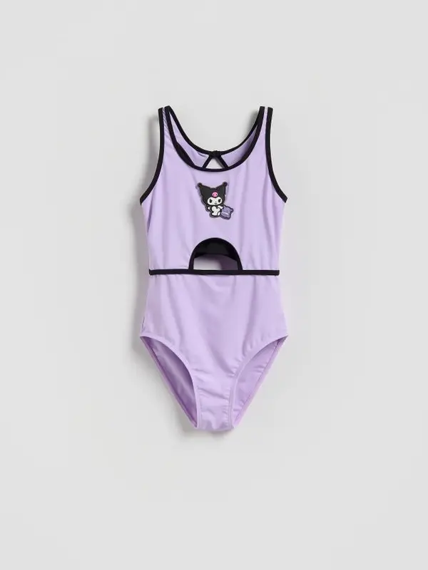 Reserved Reserved - GIRLS` SWIMMING SUIT - ljubičasto
