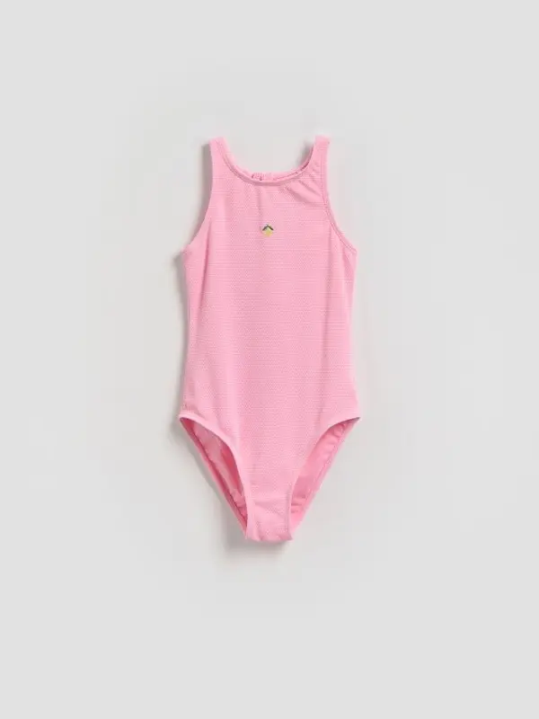 Reserved Reserved - GIRLS` SWIMMING SUIT - ružičasta