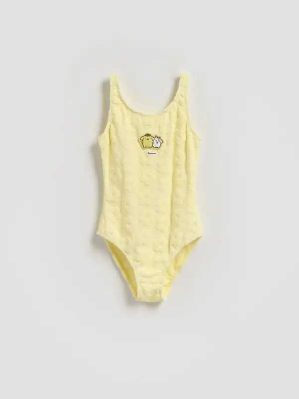 Reserved Reserved - GIRLS` SWIMMING SUIT - svjetložuto