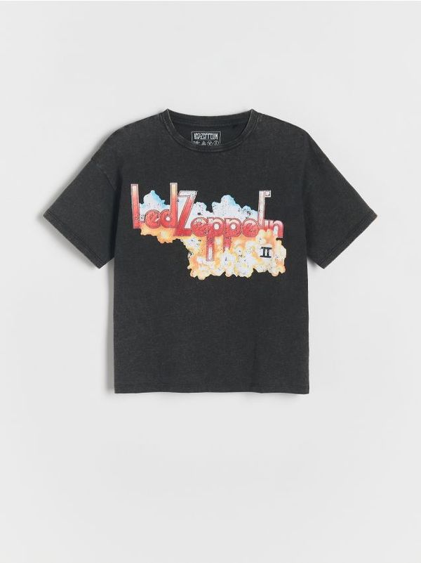 Reserved Reserved - GIRLS` T-SHIRT - crno