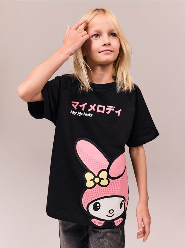 Reserved Reserved - GIRLS` T-SHIRT - crno