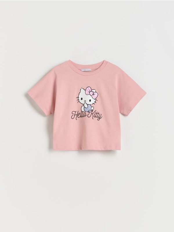 Reserved Reserved - GIRLS` T-SHIRT - ružičasta