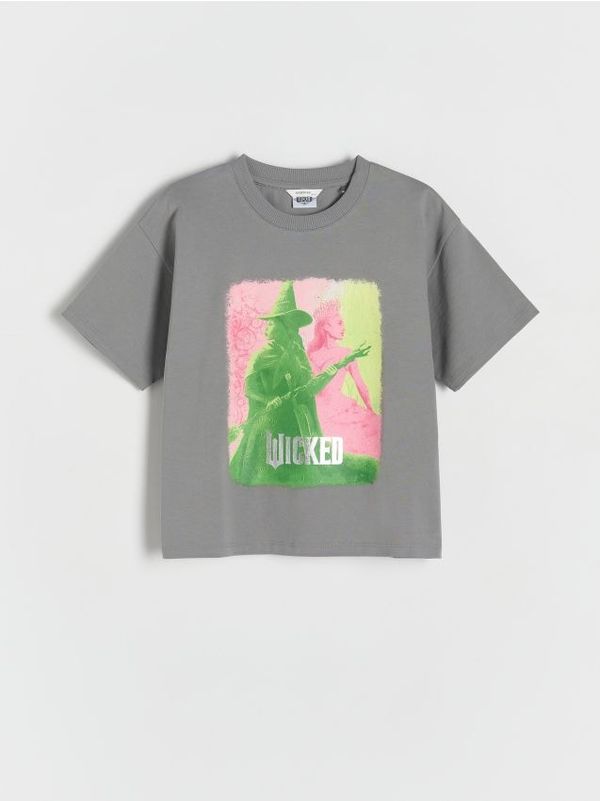 Reserved Reserved - GIRLS` T-SHIRT - tamnosivo