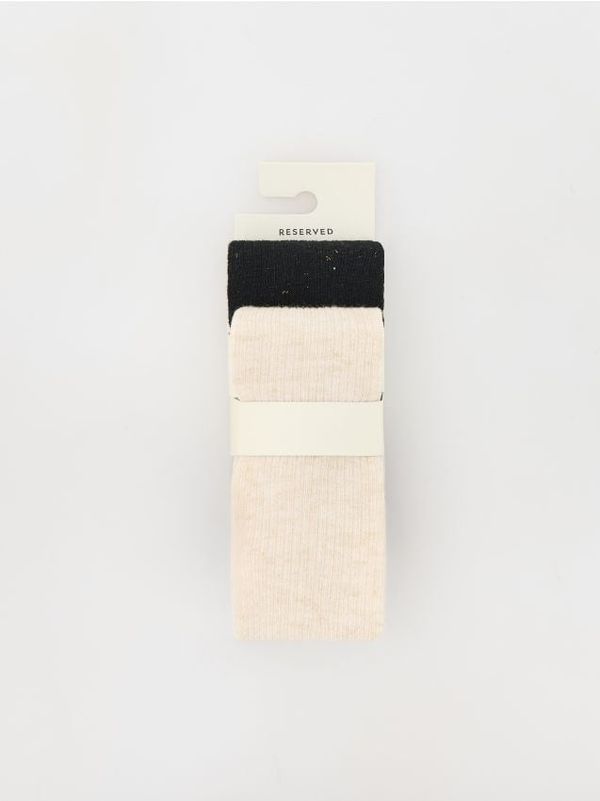 Reserved Reserved - GIRLS` TIGHTS MULTI - crno