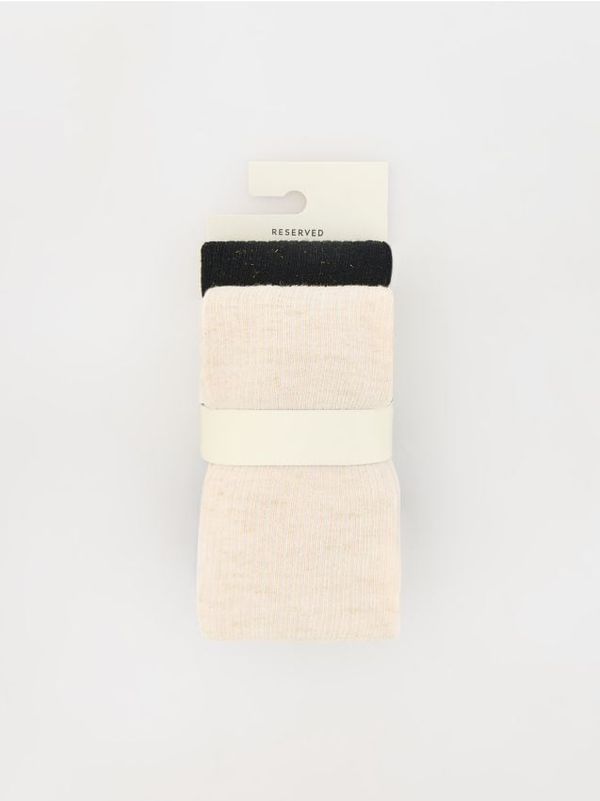 Reserved Reserved - GIRLS` TIGHTS MULTI - crno