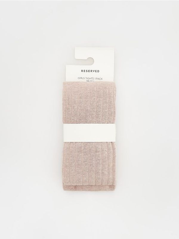Reserved Reserved - GIRLS` TIGHTS - pastelnoružičasto