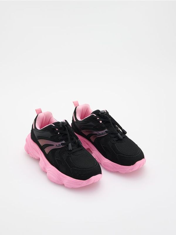 Reserved Reserved - GIRLS` TREKKING SHOES - crno