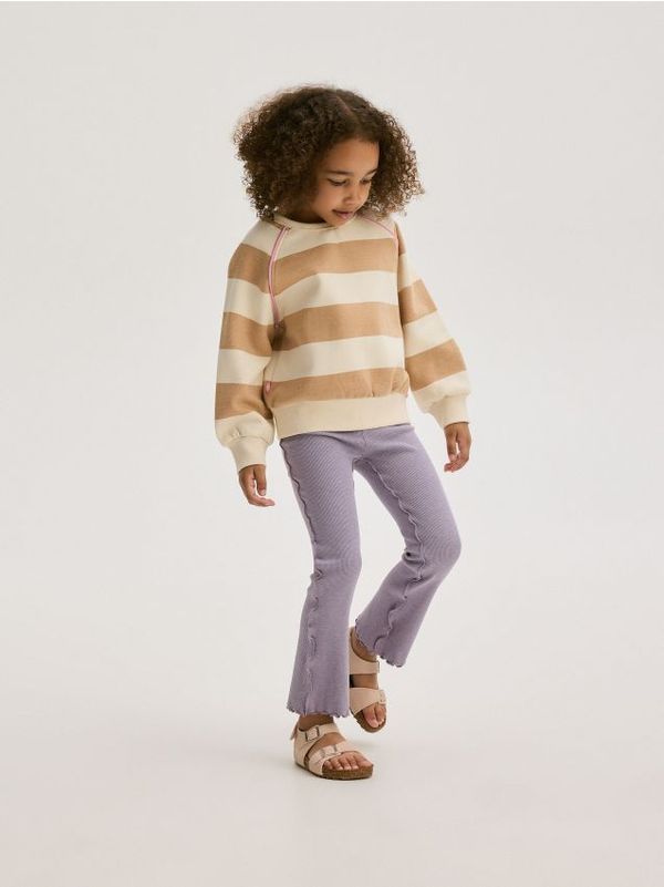 Reserved Reserved - GIRLS` TROUSERS - boja lavande