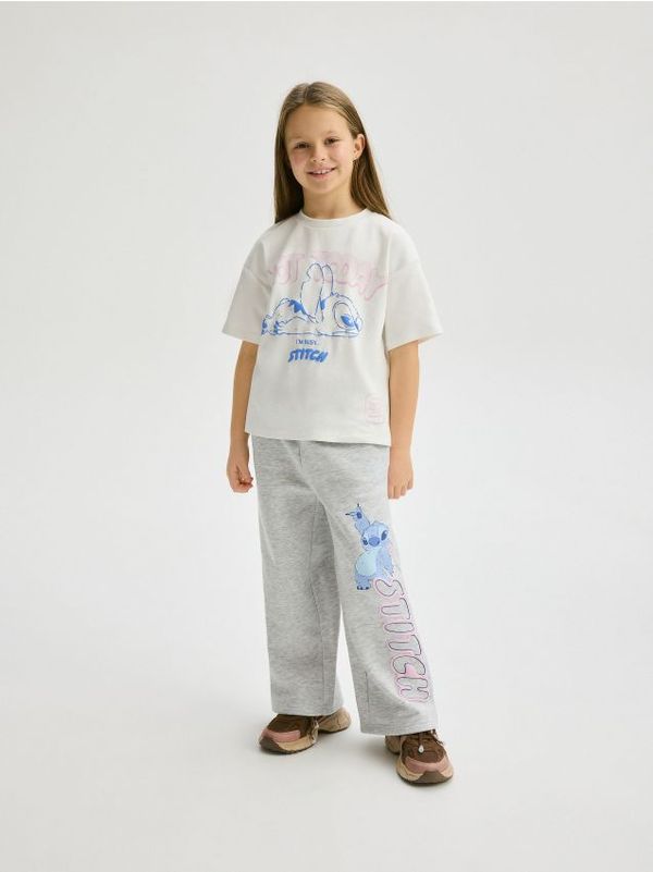 Reserved Reserved - GIRLS` TROUSERS - light grey