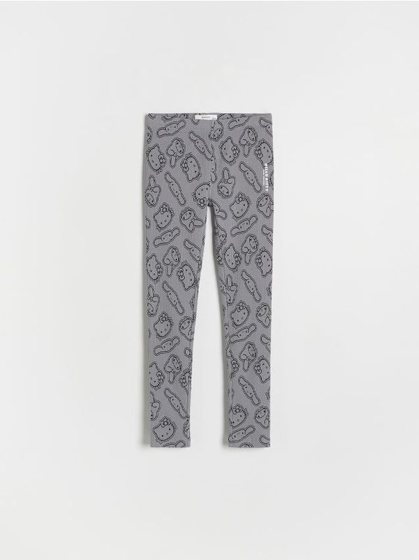 Reserved Reserved - GIRLS` TROUSERS - tamnosivo